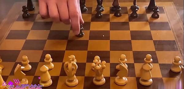  Military Girl Lost Chess Deep Blowjob and Anal Sex - Cosplay